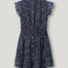 Minivestido con estampado floral