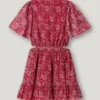 Minivestido con estampado floral Minivestido con estampado floral