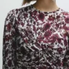 Minivestido con estampado floral