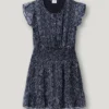 Minivestido con estampado floral