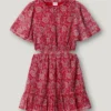 Minivestido con estampado floral Minivestido con estampado floral