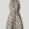 Minivestido con estampado floral