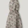 Minivestido con estampado floral
