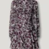 Minivestido con estampado floral