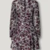 Minivestido con estampado floral