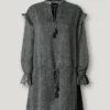 Minivestido con volantes