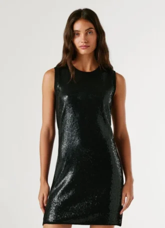 Minivestido de lentejuelas