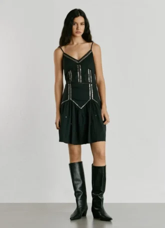 Minivestido de lentejuelas