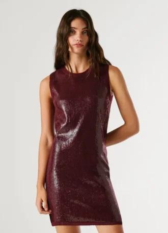 Minivestido de lentejuelas