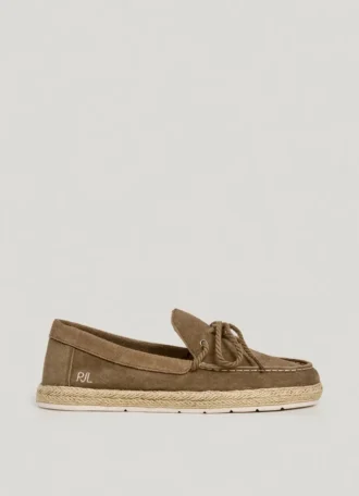 Mocasines de ante