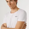 Pack de 2 camisetas de algodón elástico