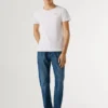 Pack de 2 camisetas de algodón elástico