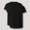 Pack de 2 camisetas de algodón elástico