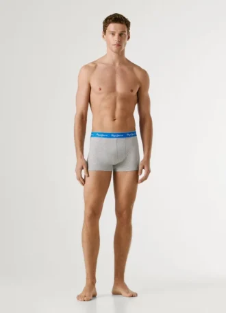 Pack de 3 boxers de algodón elástico