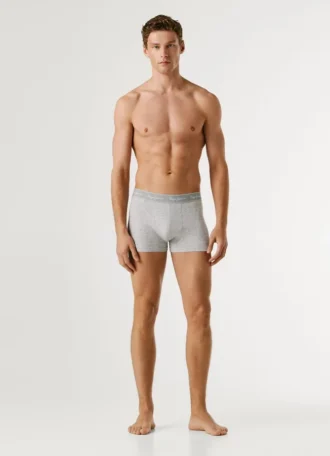 Pack de 3 boxers de algodón elástico