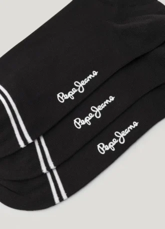 Pack de 3 calcetines tobilleros