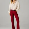 Pantalones acampanados de 5 bolsillos