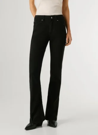 Pantalones acampanados de 5 bolsillos