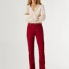 Pantalones acampanados de 5 bolsillos