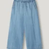 Pantalones anchos de denim Pantalones anchos de denim