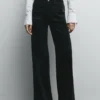 Pantalones anchos de terciopelo Pantalones anchos de terciopelo