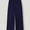 Pantalones anchos y fluidos