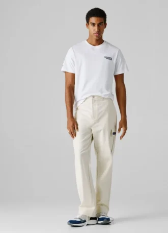 Pantalones cargo de corte recto