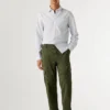 Pantalones cargo de sarga de corte regular Pantalones cargo de sarga de corte regular