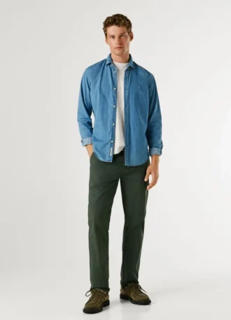 Pantalones chino de corte ajustado