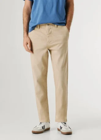 Pantalones chino de corte cónico