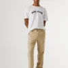 Pantalones chinos con cordón ajustable