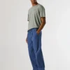Pantalones chinos de popelín de corte holgado