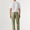 Pantalones chinos de popelín de corte holgado Pantalones chinos de popelín de corte holgado