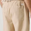 Pantalones chinos de popelín de corte holgado