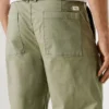 Pantalones chinos de popelín de corte holgado Pantalones chinos de popelín de corte holgado