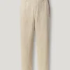 Pantalones chinos de popelín de corte holgado
