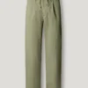 Pantalones chinos de popelín de corte holgado Pantalones chinos de popelín de corte holgado