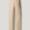 Pantalones chinos de popelín de corte holgado