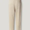 Pantalones chinos de popelín de corte holgado