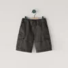 Pantalones cortos cargo con cintura ajustable Pantalones cortos cargo con cintura ajustable