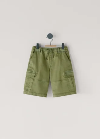 Pantalones cortos cargo con cintura ajustable