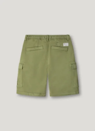 Pantalones cortos cargo con cintura ajustable