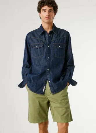 Pantalones cortos chino de corte regular