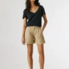 Pantalones cortos chino de corte regular Pantalones cortos chino de corte regular