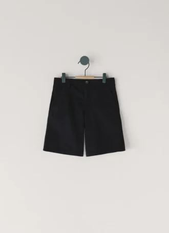Pantalones cortos chinos de popelín