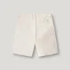 Pantalones cortos chinos de popelín