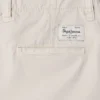 Pantalones cortos chinos de popelín