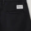 Pantalones cortos chinos de popelín