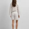 Pantalones cortos con detalles calados