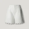 Pantalones cortos con detalles calados